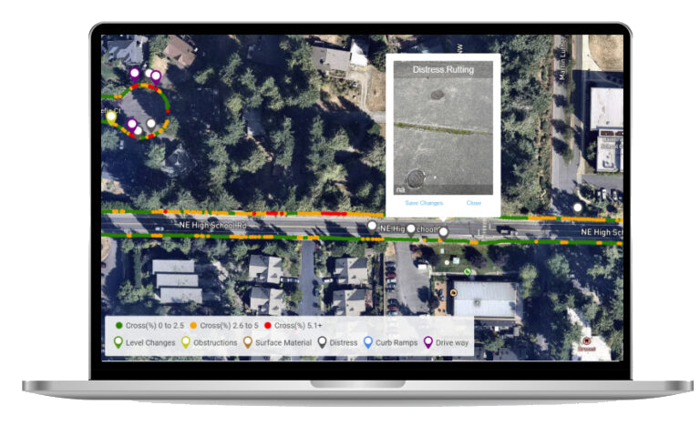 Click on obstruction markers to see photo, description, notes and reccomendations